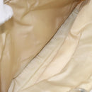 PRADA Hand Bag Nylon Beige Auth bs27127-22