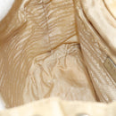 PRADA Backpack Nylon Beige Silver Auth bs27129-23