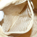 PRADA Backpack Nylon Beige Silver Auth bs27129-24