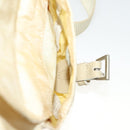 PRADA Backpack Nylon Beige Silver Auth bs27129-26