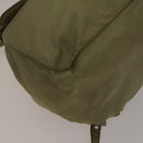 PRADA Backpack Nylon Beige Silver Auth bs27131-17