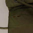 PRADA Backpack Nylon Beige Silver Auth bs27131-10