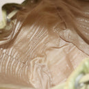 PRADA Backpack Nylon Beige Silver Auth bs27131-23