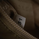 PRADA Backpack Nylon Beige Silver Auth bs27131-12
