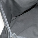 BURBERRY Black Label Business Bag Canvas Leather Black Silver Auth bs27132-21