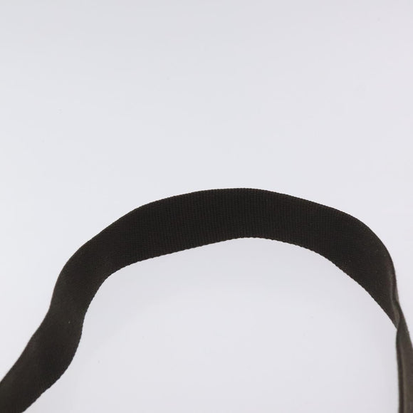 BURBERRY Nova Check Shoulder Bag Canvas Beige Silver Auth bs27133