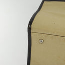 BURBERRY Blue Label Tote Bag Canvas 2way Beige Silver Auth bs27138-9