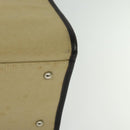 BURBERRY Blue Label Tote Bag Canvas 2way Beige Silver Auth bs27138-14