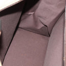 BURBERRY Blue Label Tote Bag Canvas 2way Beige Silver Auth bs27138-19