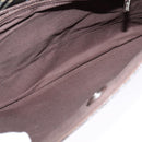 BURBERRY Blue Label Tote Bag Canvas 2way Beige Silver Auth bs27138-21