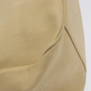 BURBERRY Blue Label Tote Bag Canvas Beige Silver Auth bs27139-16