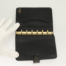 CHANEL Agenda Day Planner Cover Enamel Black CC Auth bs27152-9