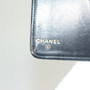 CHANEL Agenda Day Planner Cover Enamel Black CC Auth bs27152-11