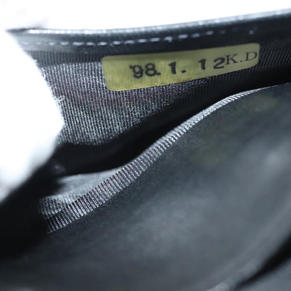 CHANEL Agenda Day Planner Cover Enamel Black CC Auth bs27152