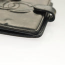 CHANEL Agenda Day Planner Cover Enamel Black CC Auth bs27152-14