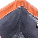 BURBERRY Nova Check Tote Bag PVC Beige Gold Auth bs27157-18