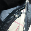 BURBERRY Clutch Bag Nylon Black Silver Auth bs27160-11
