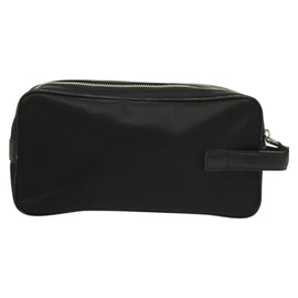 BURBERRY Clutch Bag Nylon Black Silver Auth bs27160 - 0