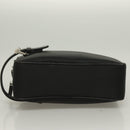 BURBERRY Clutch Bag Nylon Black Silver Auth bs27160-6
