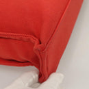 BURBERRY Blue Label Tote Bag Canvas Red Silver Auth bs27161-15