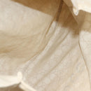 GUCCI GG Canvas Museum Hand Bag Beige 283411 Auth bs27162-11