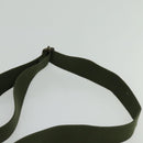 Burberrys Shoulder Bag Canvas Khaki Gold Auth bs27167-8