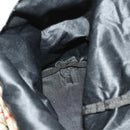 Burberrys Nova Check Shoulder Bag Nylon Beige Gold Auth bs27168-19