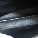 CHANEL Chain Shoulder Bag Enamel Black Gold CC Auth bs27175-17