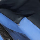 FENDI Peek A Boo Essentially Iconic Bag Leather 2way Gray Silver Auth bs27179-20