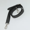 FENDI Peek A Boo Essentially Iconic Bag Leather 2way Gray Silver Auth bs27179-23