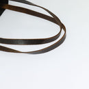 FENDI Zucca Canvas Tote Bag Nylon Brown Black Auth bs27180-7