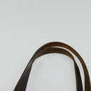 FENDI Zucca Canvas Tote Bag Nylon Brown Black Auth bs27180-8