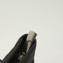 Salvatore Ferragamo Shoulder Bag Nylon Black Silver Auth bs27182-14