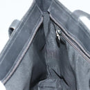 Salvatore Ferragamo Shoulder Bag Nylon Black Silver Auth bs27182-18