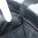 Salvatore Ferragamo Shoulder Bag Nylon Black Silver Auth bs27182-19