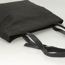 Salvatore Ferragamo Shoulder Bag Nylon Black Silver Auth bs27182-6