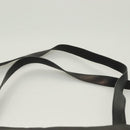 Salvatore Ferragamo Shoulder Bag Nylon Black Silver Auth bs27182-8