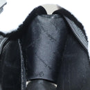 Salvatore Ferragamo Clutch Bag Leather Black Gold Auth bs27183-19