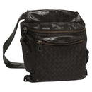 BOTTEGA VENETA INTRECCIATO Waist Bag Leather Brown Auth bs27185-1