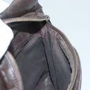 BOTTEGA VENETA INTRECCIATO Waist Bag Leather Brown Auth bs27185-17