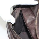 BOTTEGA VENETA INTRECCIATO Waist Bag Leather Brown Auth bs27185-18