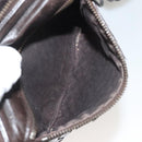 BOTTEGA VENETA INTRECCIATO Waist Bag Leather Brown Auth bs27185-19