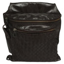 BOTTEGA VENETA INTRECCIATO Waist Bag Leather Brown Auth bs27185-2