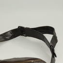 BOTTEGA VENETA INTRECCIATO Waist Bag Leather Brown Auth bs27185-8