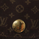 LOUIS VUITTON Monogram Mini Pochette Cancun Pouch Brown M95313 LV Auth bs27191-9