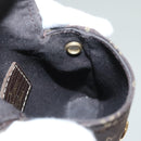 LOUIS VUITTON Monogram Mini Pochette Cancun Pouch Brown M95313 LV Auth bs27191-17