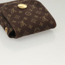 LOUIS VUITTON Monogram Mini Pochette Cancun Pouch Brown M95313 LV Auth bs27191-6