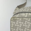 CELINE Sulky Shoulder Bag PVC Gray Silver Auth bs27193-12