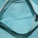 CELINE Sulky Shoulder Bag PVC Gray Silver Auth bs27193-18