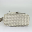 CELINE Sulky Shoulder Bag PVC Gray Silver Auth bs27193-9